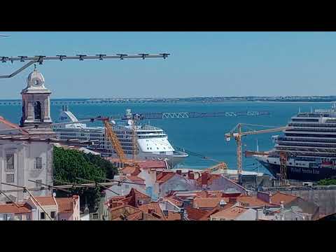 Thumbnail for Seven seas voyager/ ms nieuw statendam/ celebrity Equinox in Lisbon 