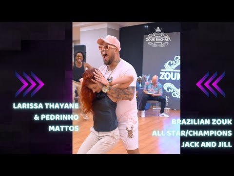 Brazilian Zouk Dance All Star/Champions Jack and Jill | Larissa Thayane and Pedrinho at Madrid Zouk