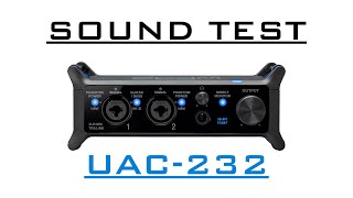 Zoom UAC 232 Sound Test - Initial Thoughts - News