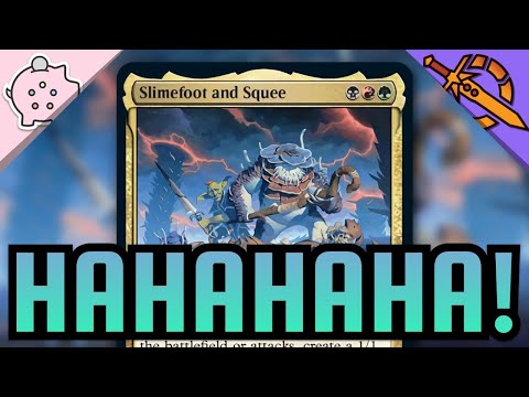 Oh My...Hahahaha! | Slimefoot and Squee | March of the Machine Spoilers | Magic: the Gathering