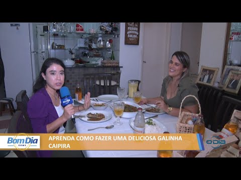 Aprenda como fazer uma deliciosa galinha caipira 21 02 2022