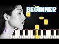 Vampire - Olivia Rodrigo | Beginner Piano Tutorial | Easy Piano