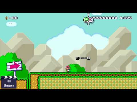 Der Kanonenlift und das giftige 1 UP - Mario maker Glitches