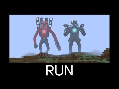 Minecraft wait what meme part 406 (Mecha CameraMan Boss)