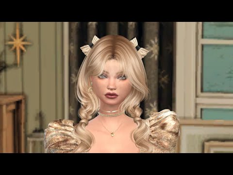 sims custom character download blonde female Laetitia Andros by Bonita100 Cas Video Preview