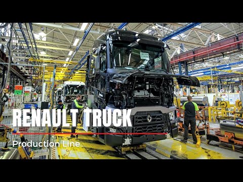 Renault Truck Production Line - Renault Factory in France