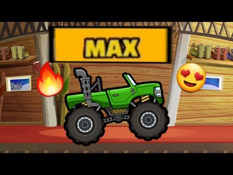 Maxing my MonsterTruck 😍 - Hill Climb Racing 2