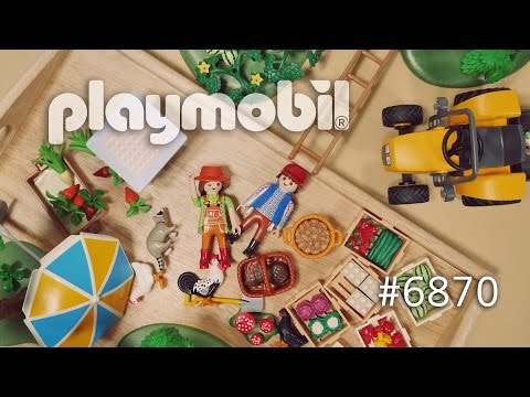 Playmobil Film & Review #6870 StarterSet Obsternte 플레이모빌 스토리영상과 리뷰 스타터세트 과일수확