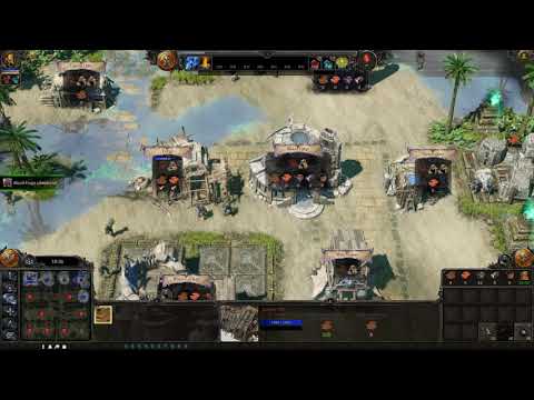 SpellForce 3 Fallen God - Skirmish AI match - Orc vs Elf