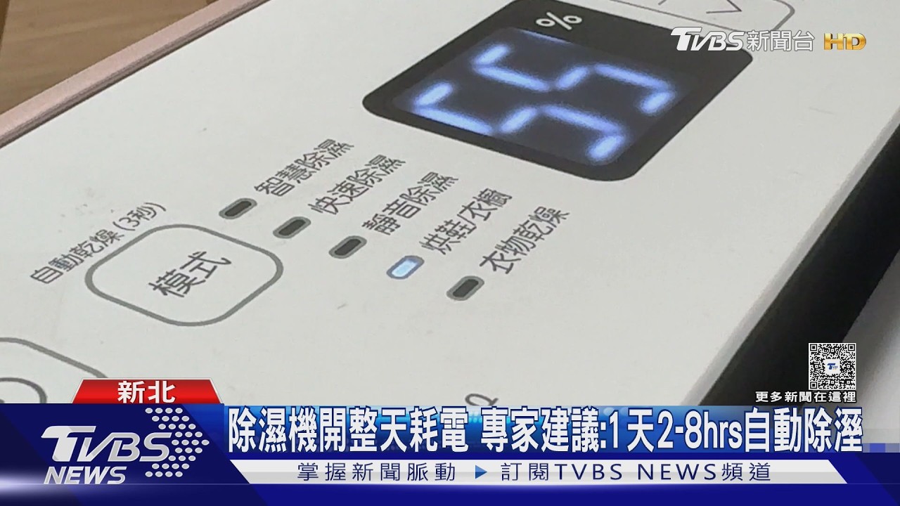 影音/開除濕機人能待室內嗎?台電揭密「濕度這樣設定」安心用