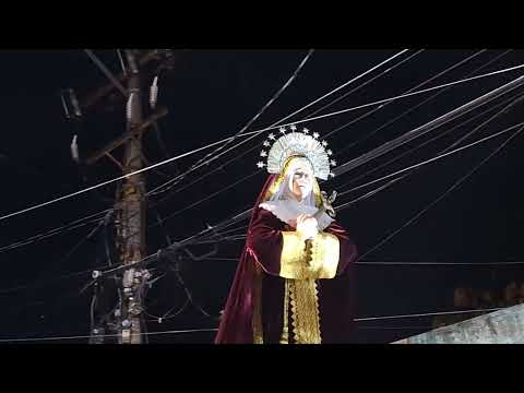 Asi se vivio el viernes de Dolores San Marcos, San Salvador. 