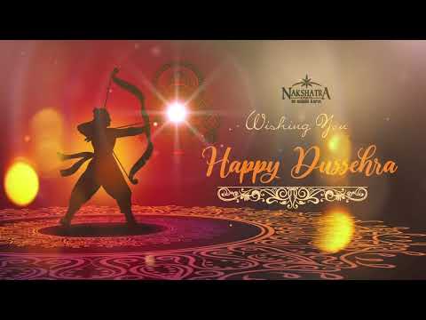 #nakshatraevents | WISHING YOU HAPPY DUSSEHRA | NAKSHATRA EVENTS | VISUAL SAINT VFX | VIJAYAWADA |