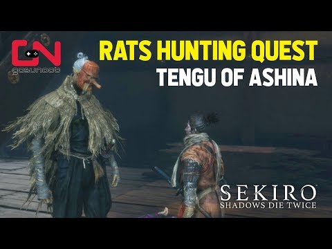 Sekiro -  Tengu of Ashina Rats Hunting Quest - Rats Locations - Ashina Esoteric Text