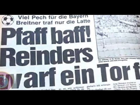 Direktes Outeinwurf-Tor von Uwe Reinders für Werder Bremen 1982-83
