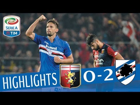 Genoa - Sampdoria 0-2 - Highlights - Giornata 12 - Serie A TIM 2017/18