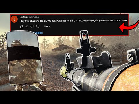 My Viewers Waited 115 Days For This MW2 Nuke Challenge...