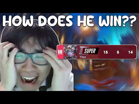 HE CAN'T KEEP GETTING AWAY WITH IT