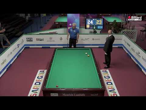 Catalano Antonio VS Munna Salvatore - Campionati Italiani Carambola 2022/2023 - Calangianus