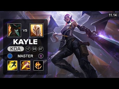 Kayle Top vs Gangplank - EUW Master Patch 11.14