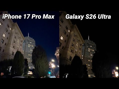 Samsung Galaxy S26 Ultra vs iPhone 17 Pro Max Camera Video Test: Closer Than Ever