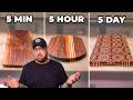 I Build 3 Cutting Boards 5 Min Vs 5 Hour Vs 5 Day