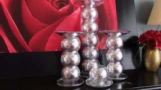 Simply Lavish at Home: DIY Dollar Tree Bubble Pillar