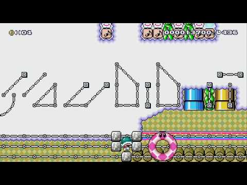 [RUN] ♪Melodic Automatic♪ [Y+⇒] by § Evan Lin - Super Mario Maker 2 - No Commentary 1bv