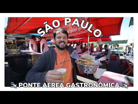 IMPERDÍVEL! 🍗 AS COMIDAS DE RUA de SÃO PAULO mais famosas! | RIO4FUN