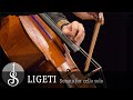 LIGETI | Sonata for cello solo - Narek Hakhnazaryan