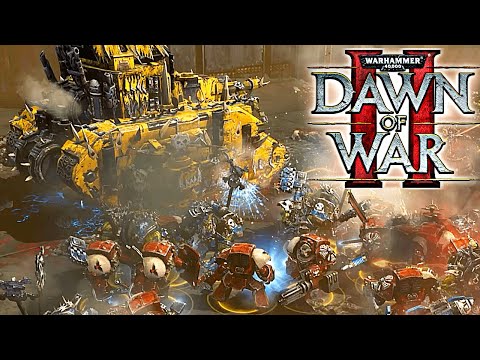 Assault Terminators vs ORKS HEAVY ARMADA! - Astartes Mod | WH40K: Dawn of War 2: Retribution