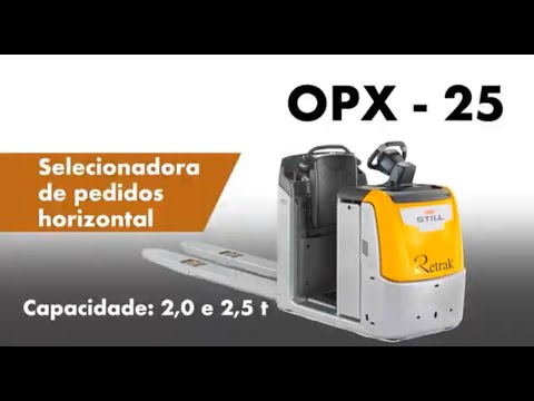 OPX Selecionadora de pedidos horizontal | STILL | Tecnologia bateria íon de lítio