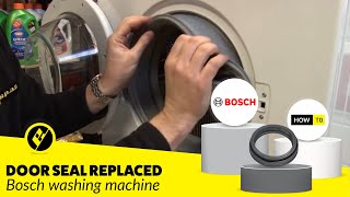 How to Replace a Washing Machine Door Seal on a Bosch Washer
