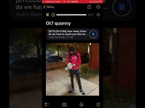 How many times do we have to teach you this lesson Ot7 quanny