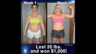 Sarah lost 35 lbs.with the Beachbody Challenge
