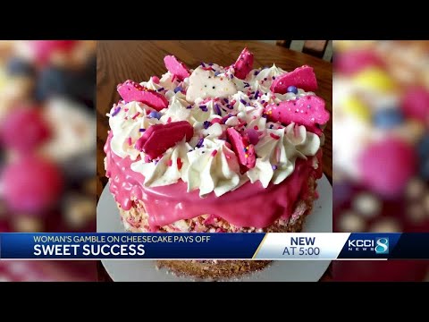 Sweet success: Iowan quits job in pandemic to make cheesecakes full-time