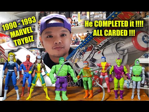 The Filipino Picker ep 16 - Complete 1990 to 1993 Marvel Toybiz carded collections