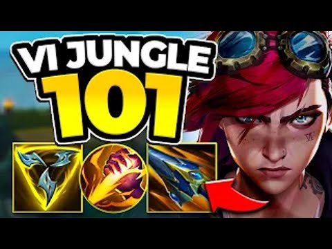 HOW TO PLAY VI JUNGLE AND COLLECT FREE WINS! (IT EVEN WORKS IN LOW ELO)