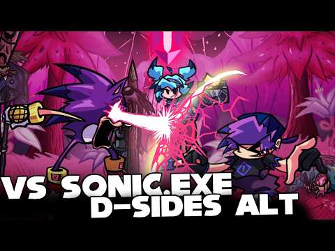 FNF | NEW D SIDE MOD!? - VS.SONIC.EXE:D-SIDES ALT | (SONIC.EXE) (LORD X) (CUTSCENE) (GAME OVER)