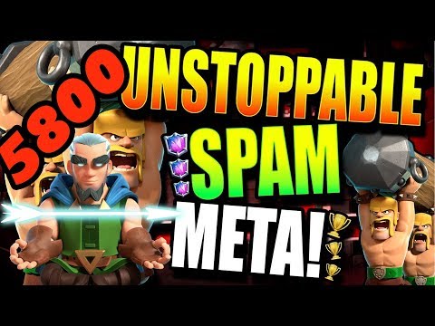 Magic Archer is Back |  BRIDGE SPAM 5800+ Ladder Push - Clash Royale