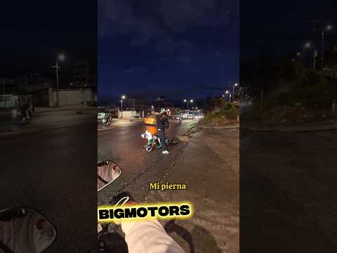 Le ROMPIÓ La PIERNA 😲 #bigmotors #automobile #bikers #motovlog #cdmx