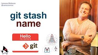 git stash name example