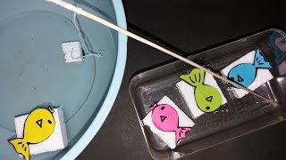 Fishing Game Kit DIY Tutorial (kids activity)