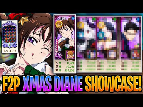 New F2P Christmas Diane Showcase & Summons! RAGNAROK META TEAM! | Seven Deadly Sins: Grand Cross