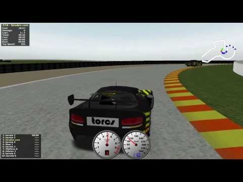 TORCS gameplay Car4-Trb1 versus all on Road Tracks - Green Horn