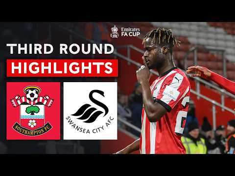 Sulemana's Chip & Tyler Dibling Scores Brace! | Southampton 3-0 Swansea | Emirates FA Cup 2024-25