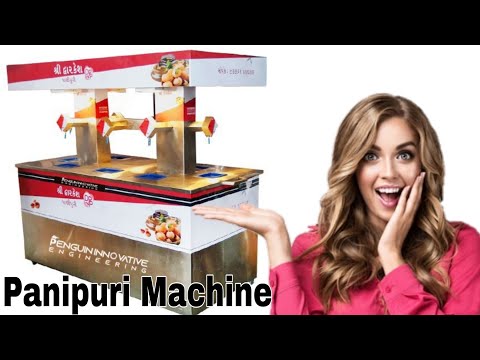 7 To 10 Nozzle Automatic Panipuri Machine