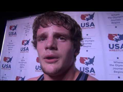 Brooks Robinson (UT), Junior Nationals Greco-Roman 152 champion