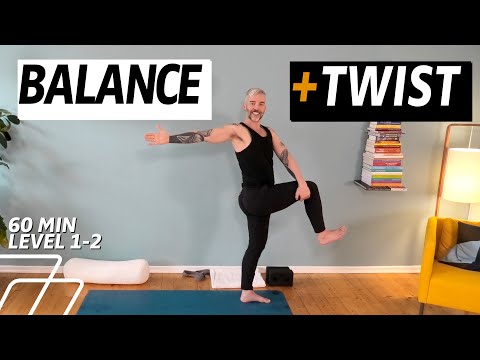 ⏰ 60:00 Minuten Balance + Twist | Gleichgewicht & Halt | energetische Drehungen