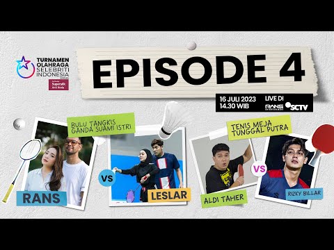 TURNAMEN OLAHRAGA SELEBRITI INDONESIA - EPS 4