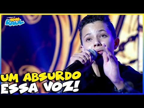 SAMUEL TAYRONE  FEZ MÁGICA COM SUA VOZ! "Aleluia" | VOVÔ RAUL GIL
